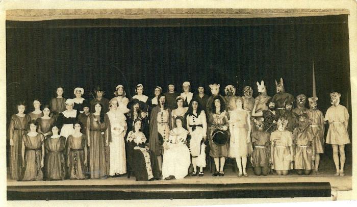 Photo from school play 1932