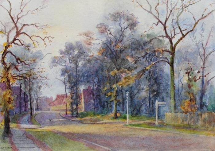 Painting of Addison Way