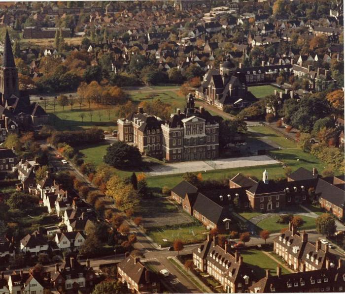 Aerial Photograph of Central Square