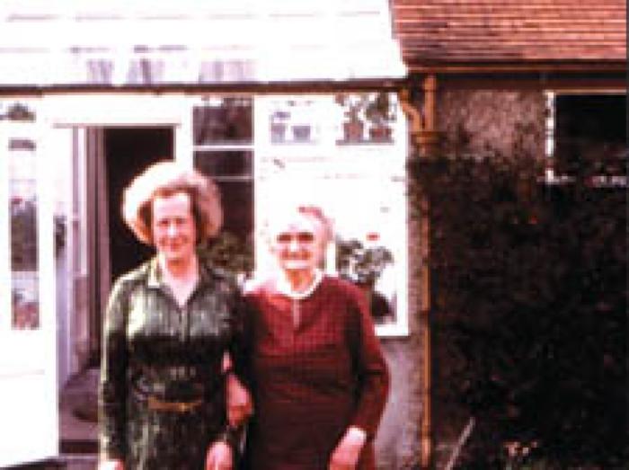 Joanna Richardson (on the left)