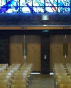 Alyth synagogue interior