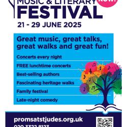 Proms at St Jude's for 2025 - General poster