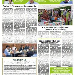 Suburb News edition 127 front page