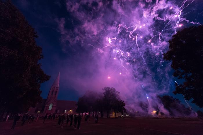 Fireworks at Proms - Photography by Mike Eleftheriades