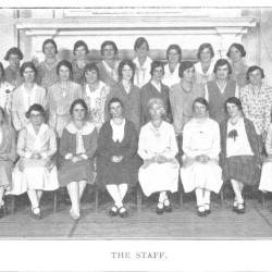 Henrietta Barnet School Staff Photo 1932