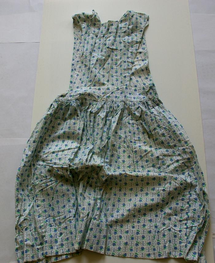 Old Uniforms - Light blue floral dress