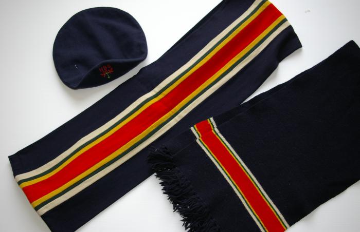 Old Uniforms - Hat and Scarves 