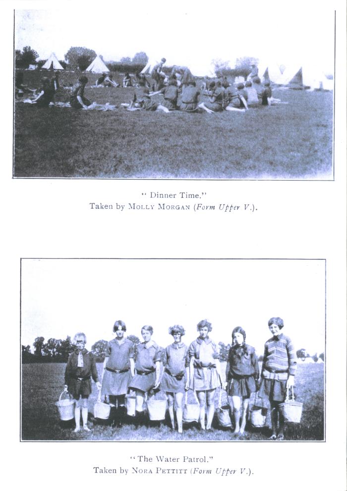 Photo of First School Camp 1928