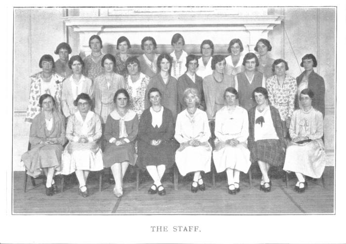 Henrietta Barnet School Staff Photo 1932