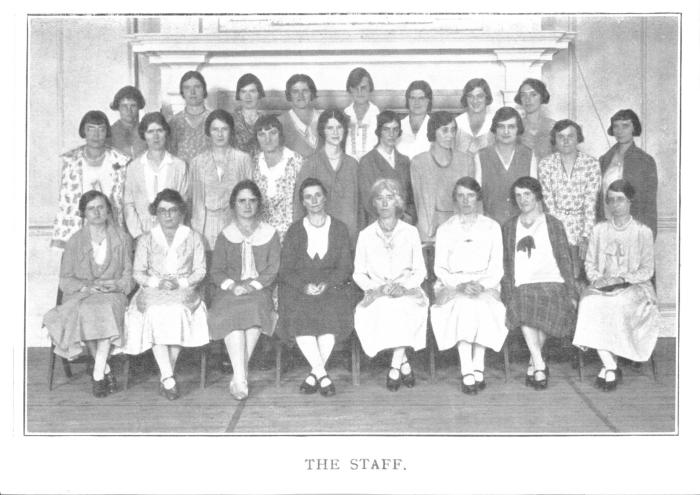 Henrietta Barnet School Staff Photo 1932