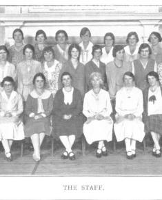 Henrietta Barnet School Staff Photo 1932