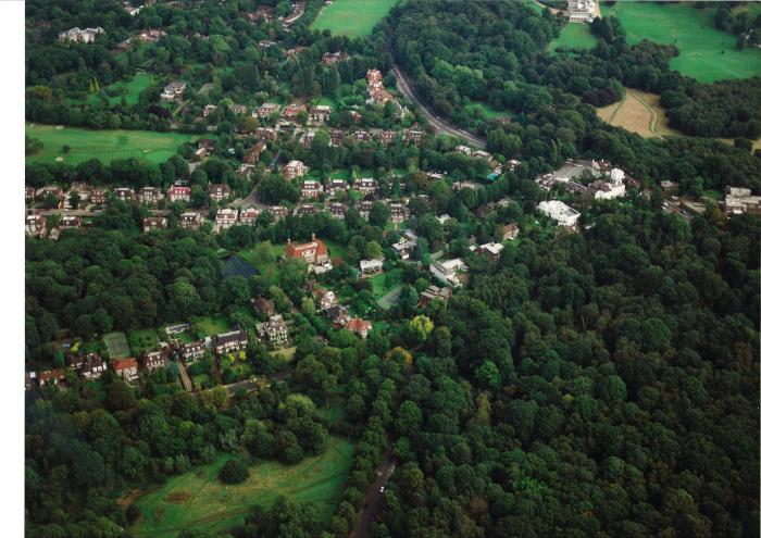 Aerial Photograph or Turner's wood