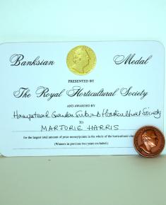 Banksian medal 2012