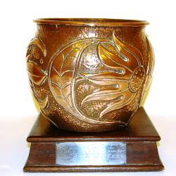 Newlyn Copper Pot