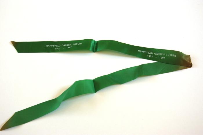 HGS Centenary green ribbon