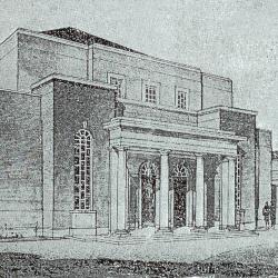 Synagogue as developed 1937