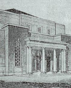 Synagogue as developed 1937