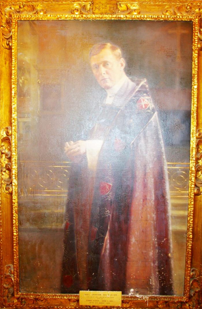 Painting of Rev Bourchier