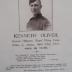Kenneth Richard Oliver - WW1