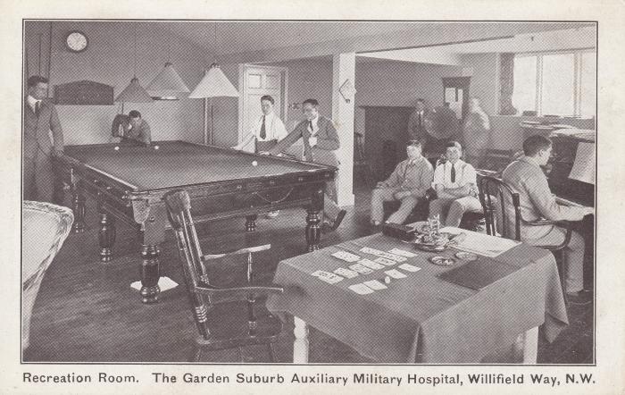 Recreation Room - Garden Suburb Auxiliary Military Hospital