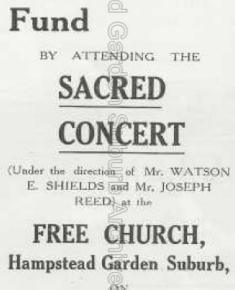 Belgian relief fund concert