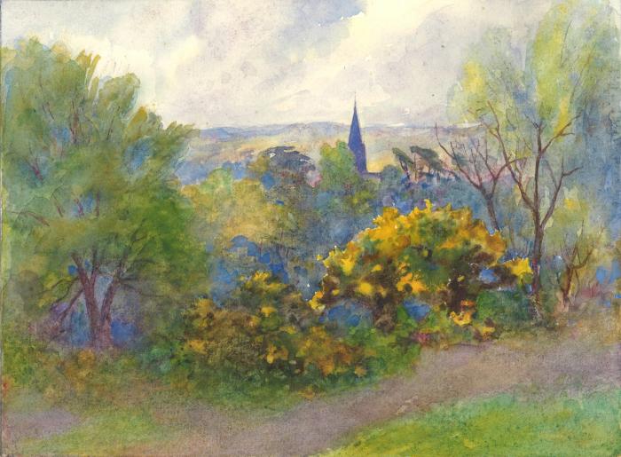 25.	The Suburb from Hampstead Heath