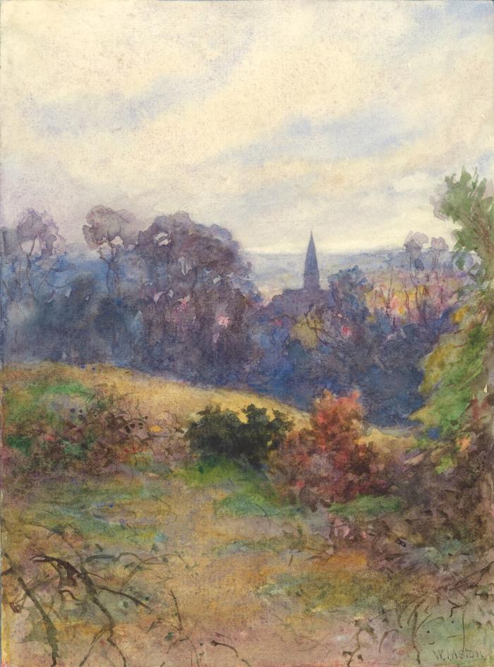 24.	The Suburb From Hampstead Heath