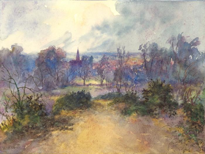 23.	The Suburb from Hampstead Heath