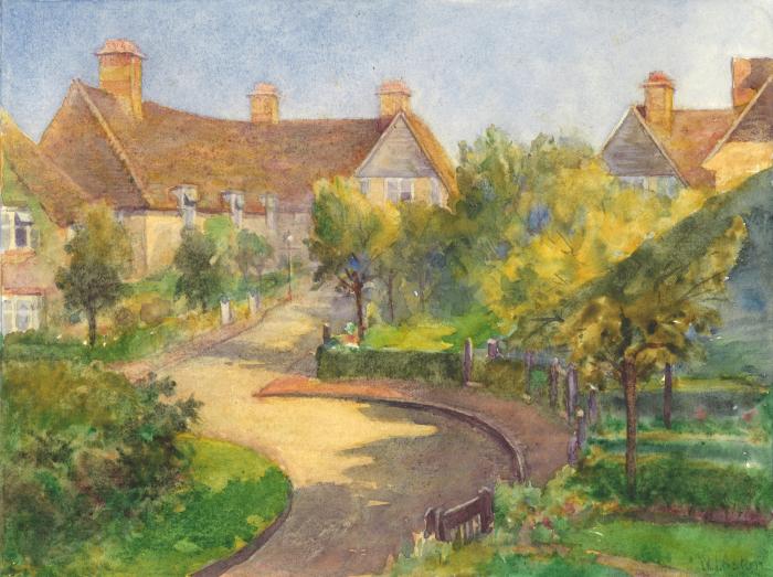 19.	Westholm from an upper window looking north