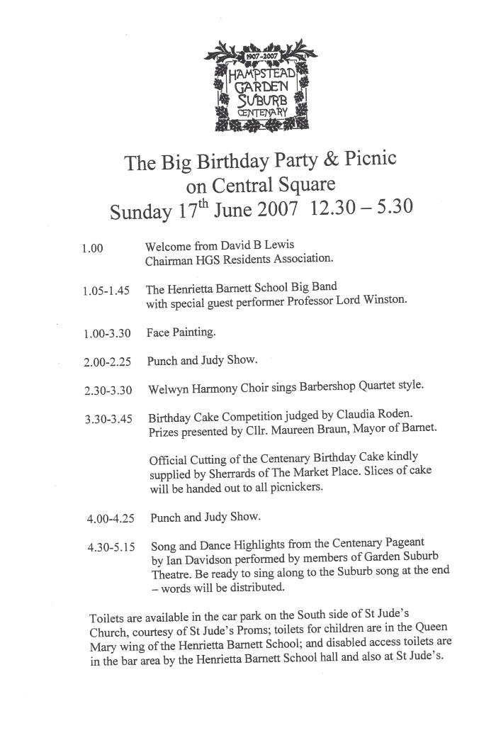 Big Birthday Party & Picnic events listing