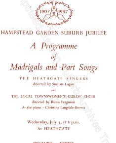 Jubilee - Madrigals and Part Songs