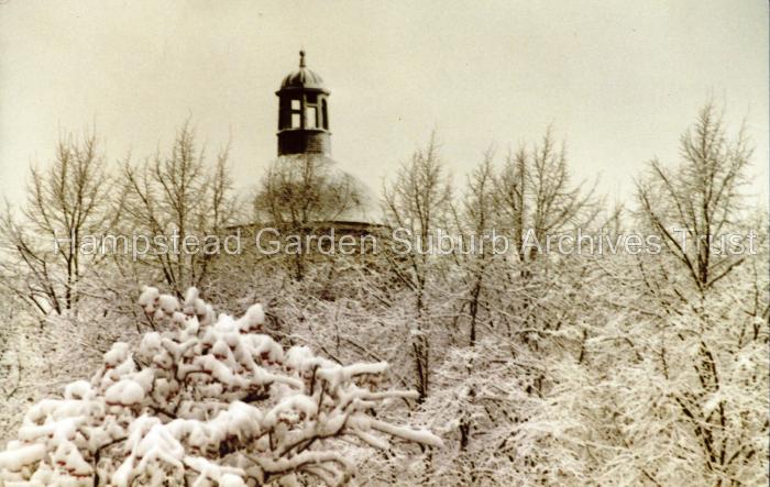 Central Square under snow 1981