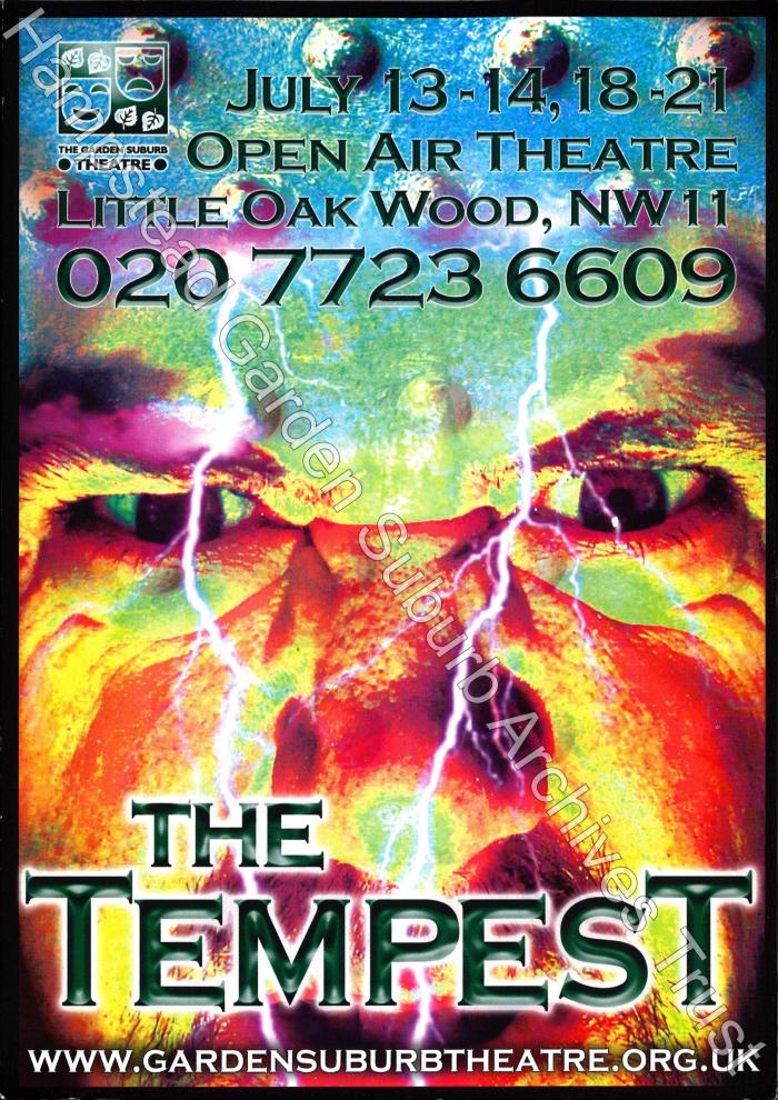 Garden Suburb Theatre - Centenary Tempest