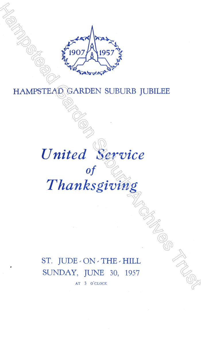 Jubilee - United Service of Thanksgiving