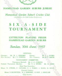 Jubilee - Six-a-side Cricket Tournament