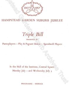 Jubilee - Theatre Triple Bill