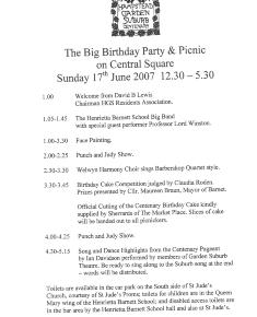 Big Birthday Party & Picnic events listing