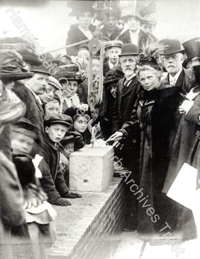 Laying of Free Church Foundation Stones