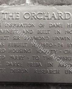 Orchard Plaque