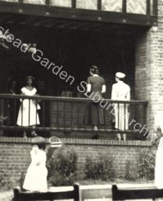 Princess Margaret visits the Nursery Training College