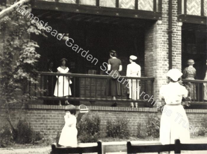 Princess Margaret visits the Nursery Training College