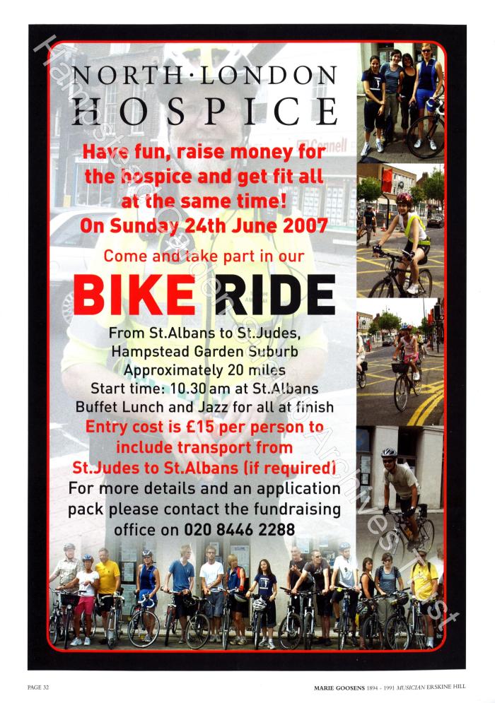 North London Hospice Charity Bike Ride