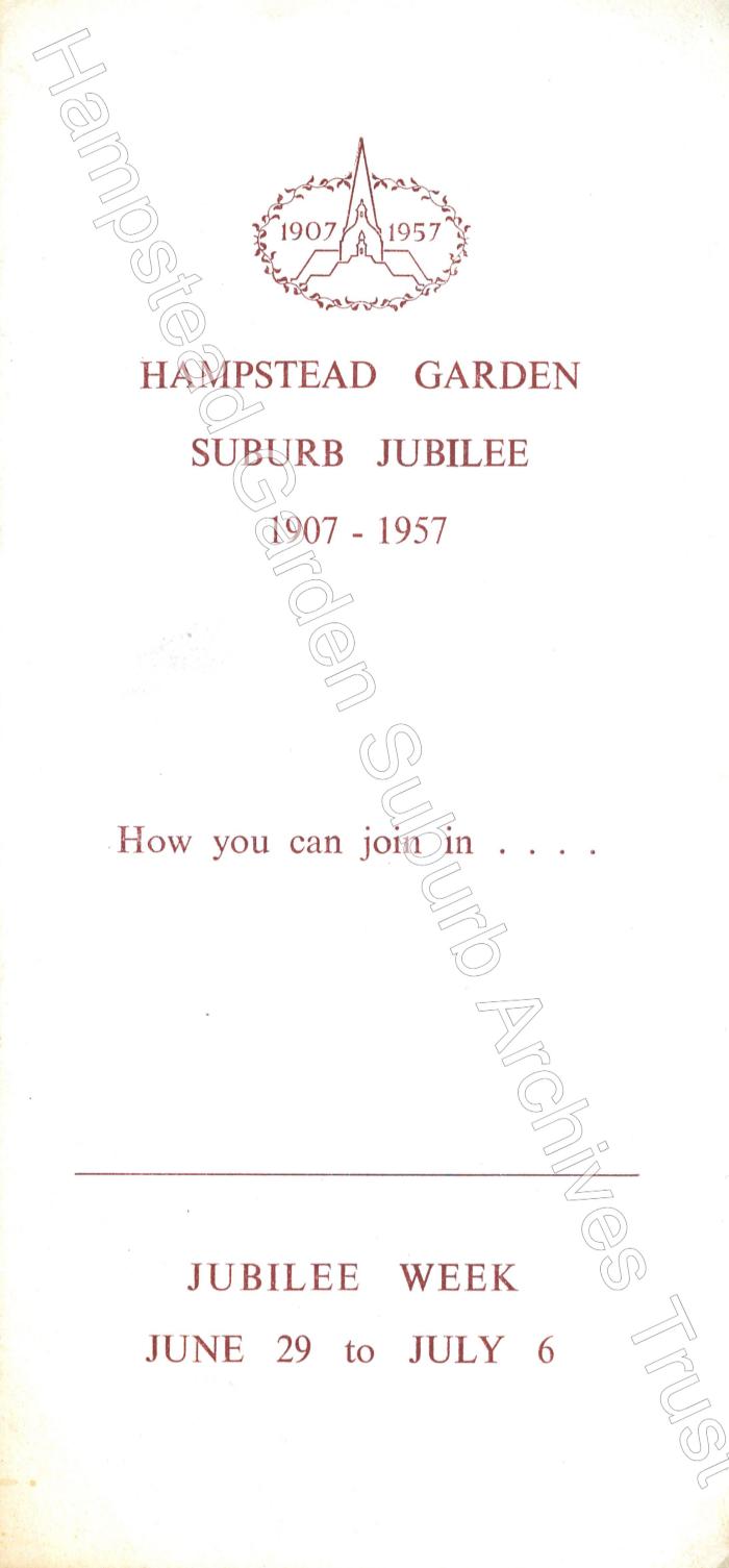 Jubilee Leaflet