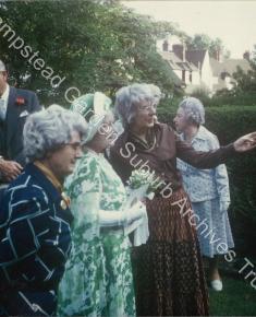 Queen Mother Visits Asmuns Hill 1979