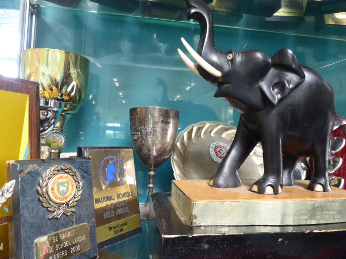 School trophies 