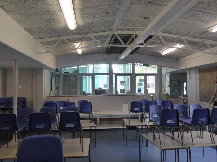Back of Infant school hall