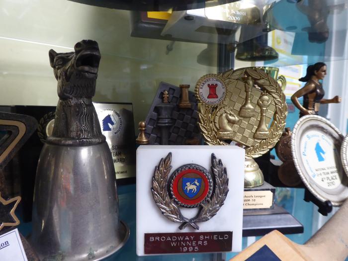 School trophies 