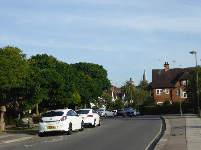 View from Willified Green to Central Square