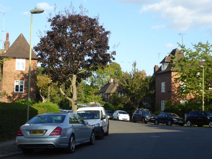 Junction with Hogarth Hill