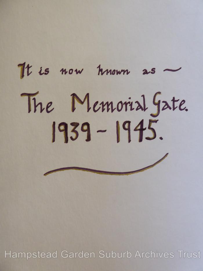 Memorial Gate title